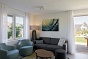 Das Wohnzimmer des Ferienhauses fr 4 Personen in Nieuwvliet Bad und Zeeland