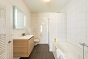 Das Badezimmer der Ferienwohnung in Domburg fr 4 Personen
