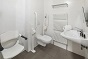 Das Badezimmer des Ferienhauses fr 8 Personen in Cadzand Bad
