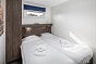 Das Schlafzimmer des Strandhauses fr 4 Personen in Kamperland und Holland