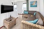 Das Wohnzimmer des Strandhauses fr 6 Personen in Kamperland und Holland