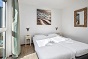 Das Schlafzimmer des Strandhauses fr 6 Personen in Kamperland und Holland