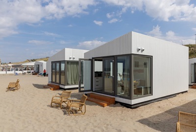 Strandhaus fr 4 Personen in Zandvoort - Direkt am Meer in Holland