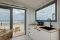 Die Kche des Strandhauses fr 4 Personen in Zandvoort und Holland