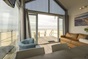 Das Wohnzimmer des Strandhauses fr 4 Personen in Julianadorp und Holland