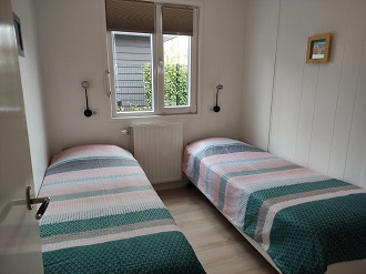 Slaapkamer 2 vakantiehuis Zoutelande