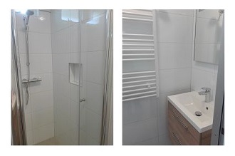 Douche vakantiehuis Zoutelande