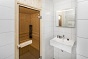 Das Badezimmer des Ferienhauses fr 10 Personen in Holland und Nieuwvliet Bad