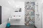 Das Badezimmer der Ferienwohnung fr 5 Personen in Vlissingen