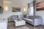 Das Wohnzimmer des Ferienhauses fr 6 Personen in Domburg