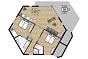 Badezimmer - Ferienhaus - 5 Personen, Domburg, Zeeland