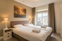 Das Schlafzimmer der Ferienwohnung in Domburg fr 4 Personen