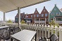 Balkon von das Gruppenhaus fr 12 Personen in Volendam und Holland