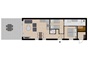 Grundriss des Ferienhauses fr 4 Personen in Breskens