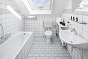Badezimmer des Ferienhauses fr 6 Personen in Breskens