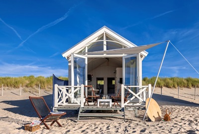 Strandhaus fr 4 Personen in Den Haag - Direkt am Meer in Holland