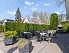 Gruppenhotel Oase, Terrasse mit einem Grill