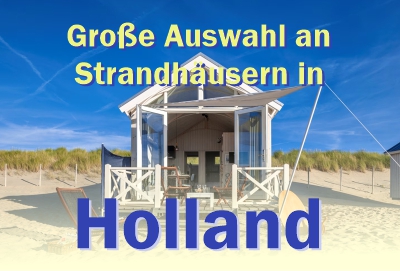 Groe Auswahl an Strandhuser fr 2 bis 6 Personen in Holland